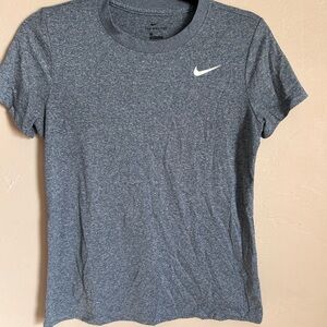 Nike Women's Dark Gray Short Sleeve Tee